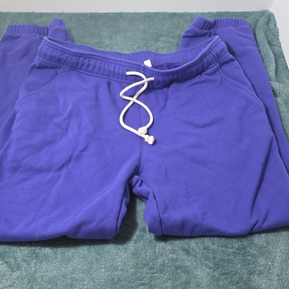 Cozy Purple Joggers for Women - Picture 3 of 3
